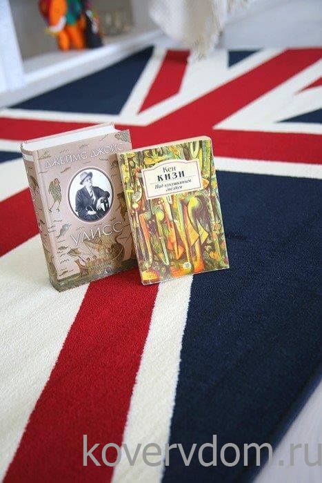 Ковер Британский флаг темно-синий 