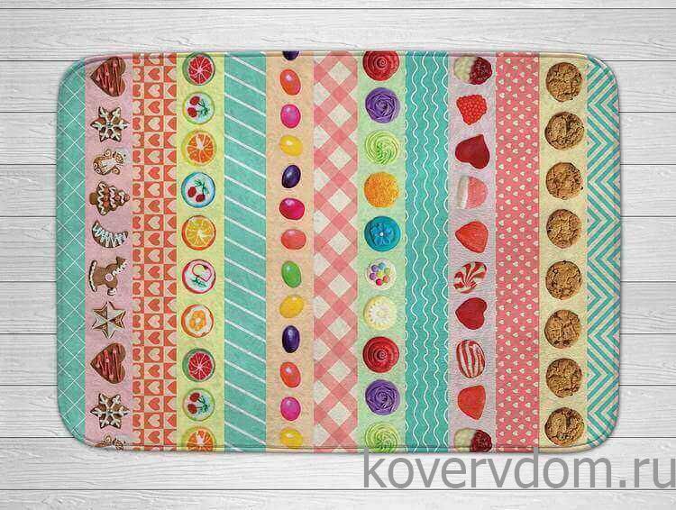 Детский развивающий 3D ковер ВКУСНЯШКИ 86171